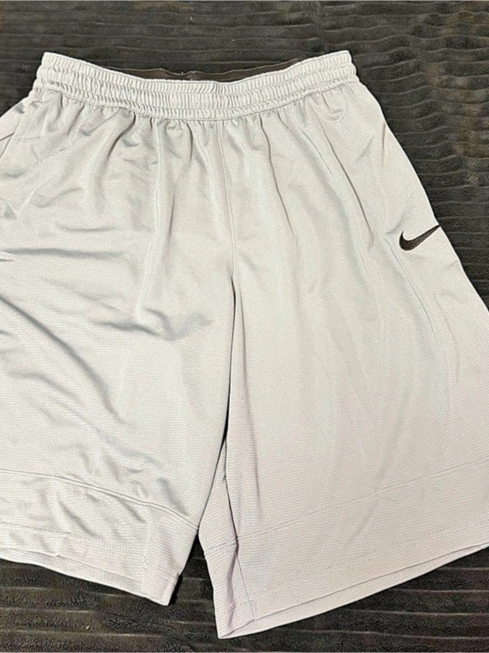 Nike Dri-FIT Mesh Basketball Shorts White